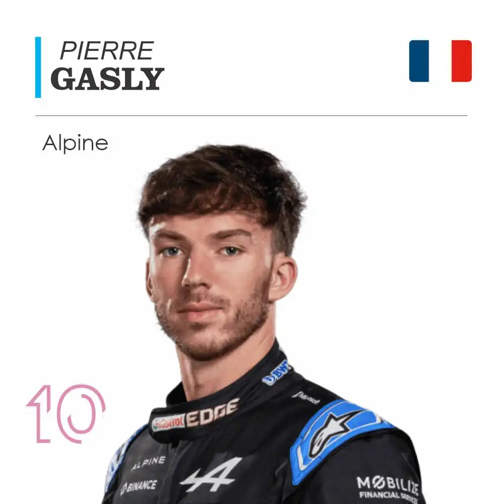 Pierre Gasly Inspired Racing Collection