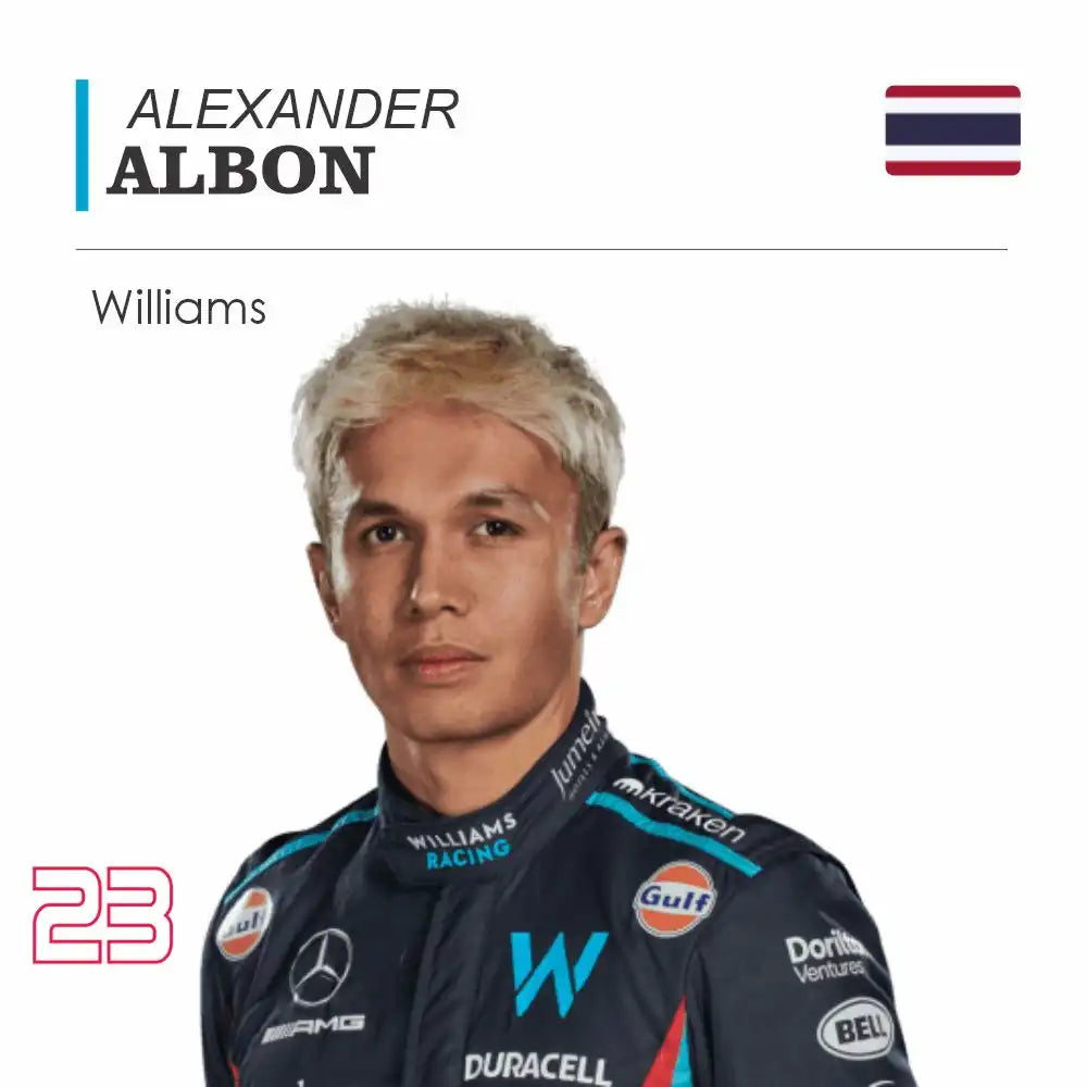 Alexander Albon Inspired Racing Collection