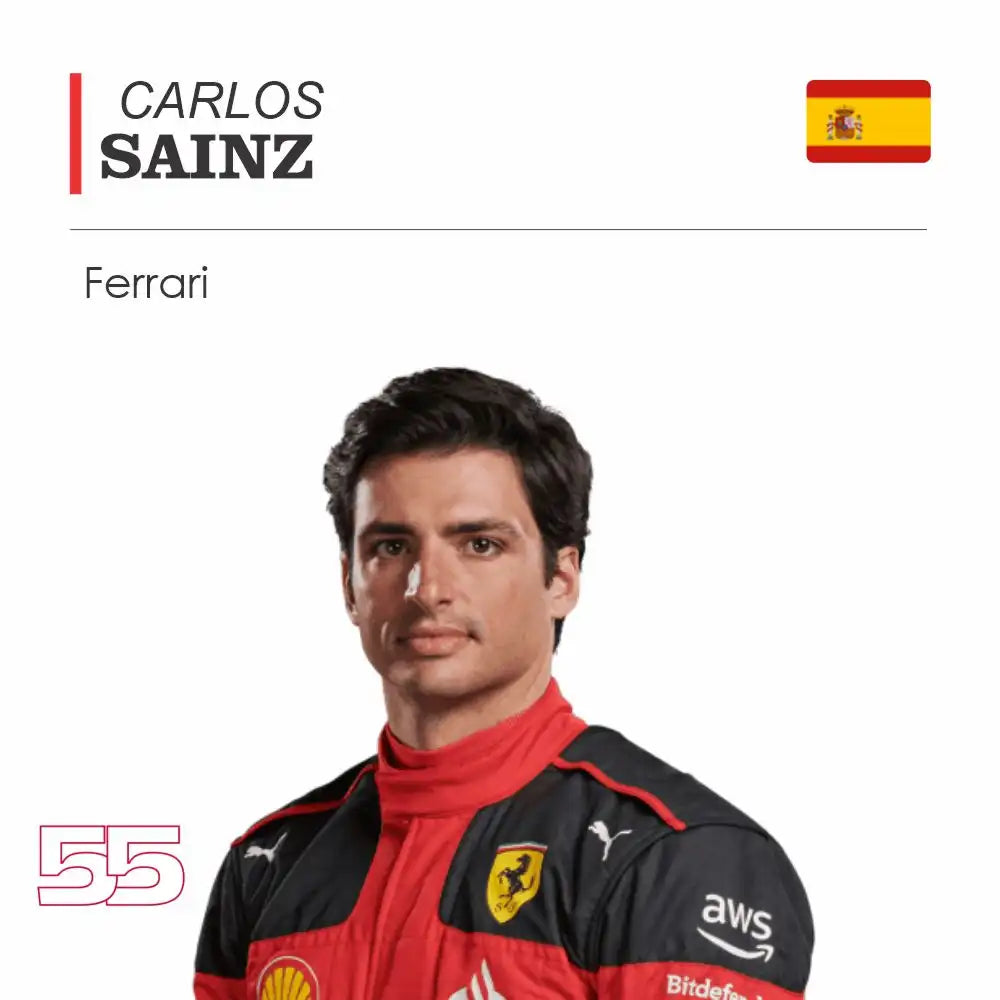 Carlos Sainz Inspired Racing Collection