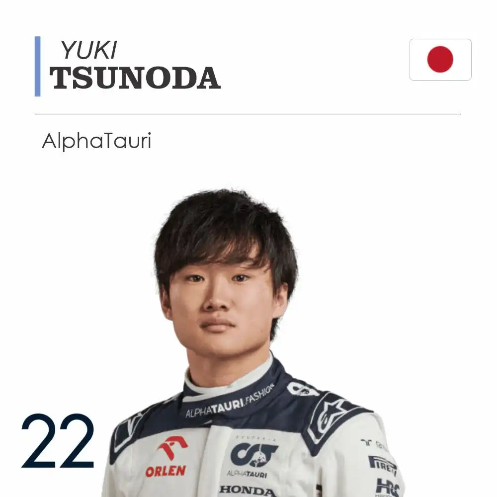 Yuki Tsunoda Inspired Racing Collection