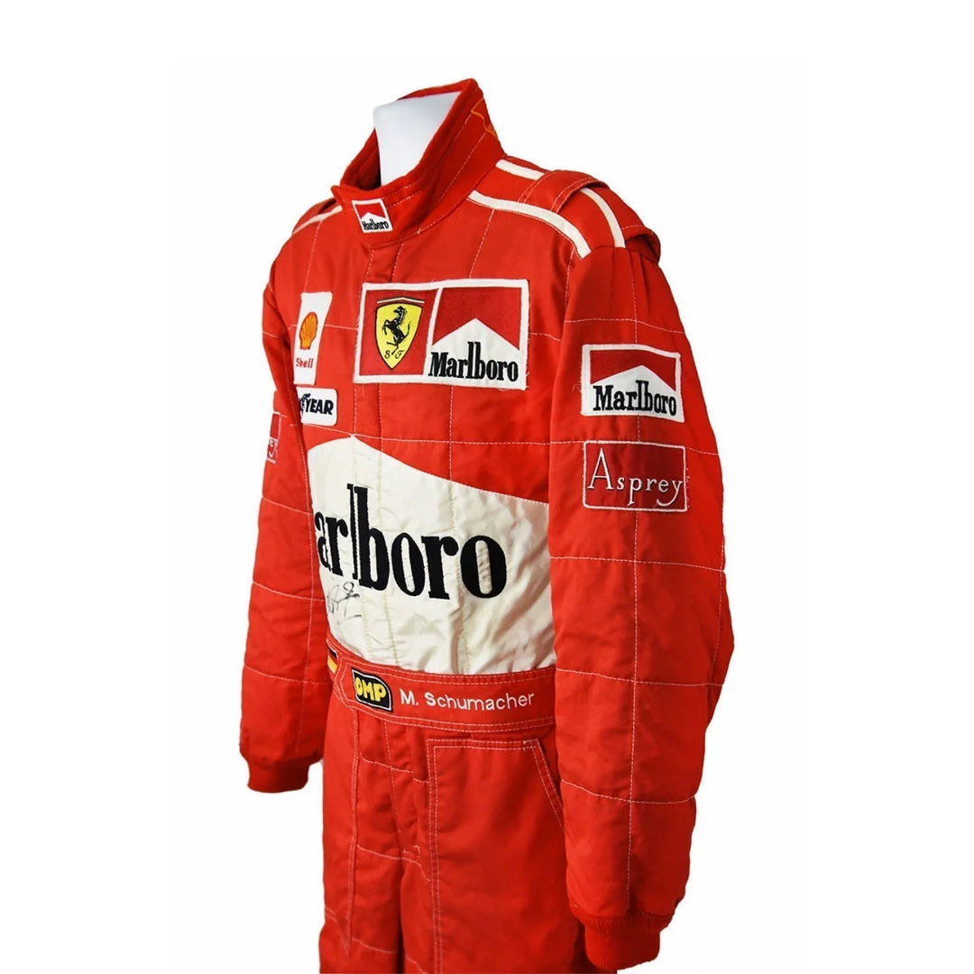 1997 Michael Schumacher F1 Racing Suit  | Speedy Racewear