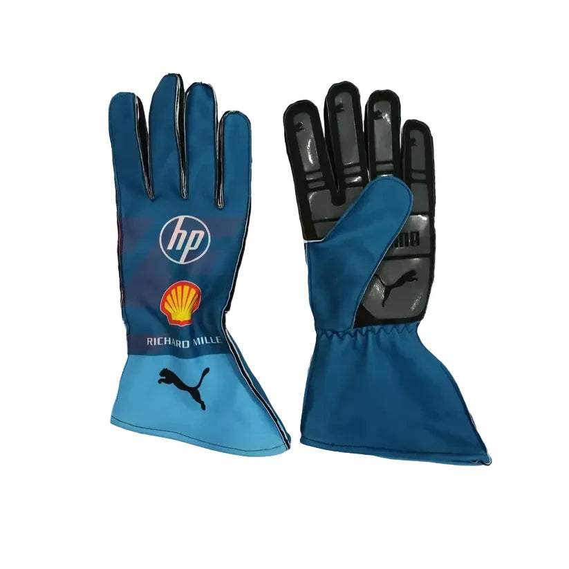 2024 Charles Leclerc Ferrari Hp Miami Gp F1 Race Gloves