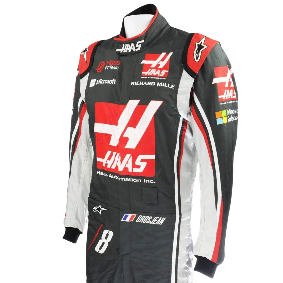 Kevin Magnussen 2017 Signed Grand Prix Haas F1 Racing Suit
