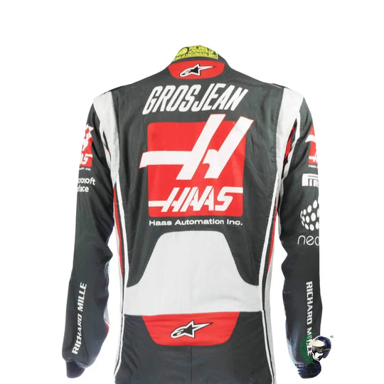 Kevin Magnussen 2017 Signed Grand Prix Haas F1 Racing Suit