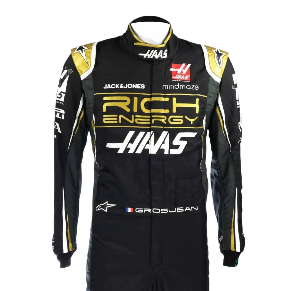Romain Grosjean 2019 Haas F1 Racing Suit