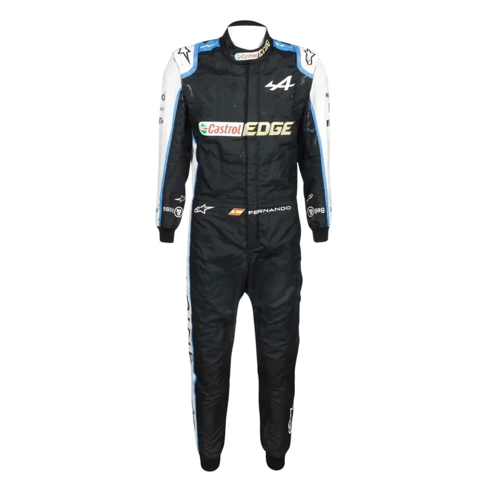 Esteban Ocon 2021 Castrol Alpine F1 Racing Suit
