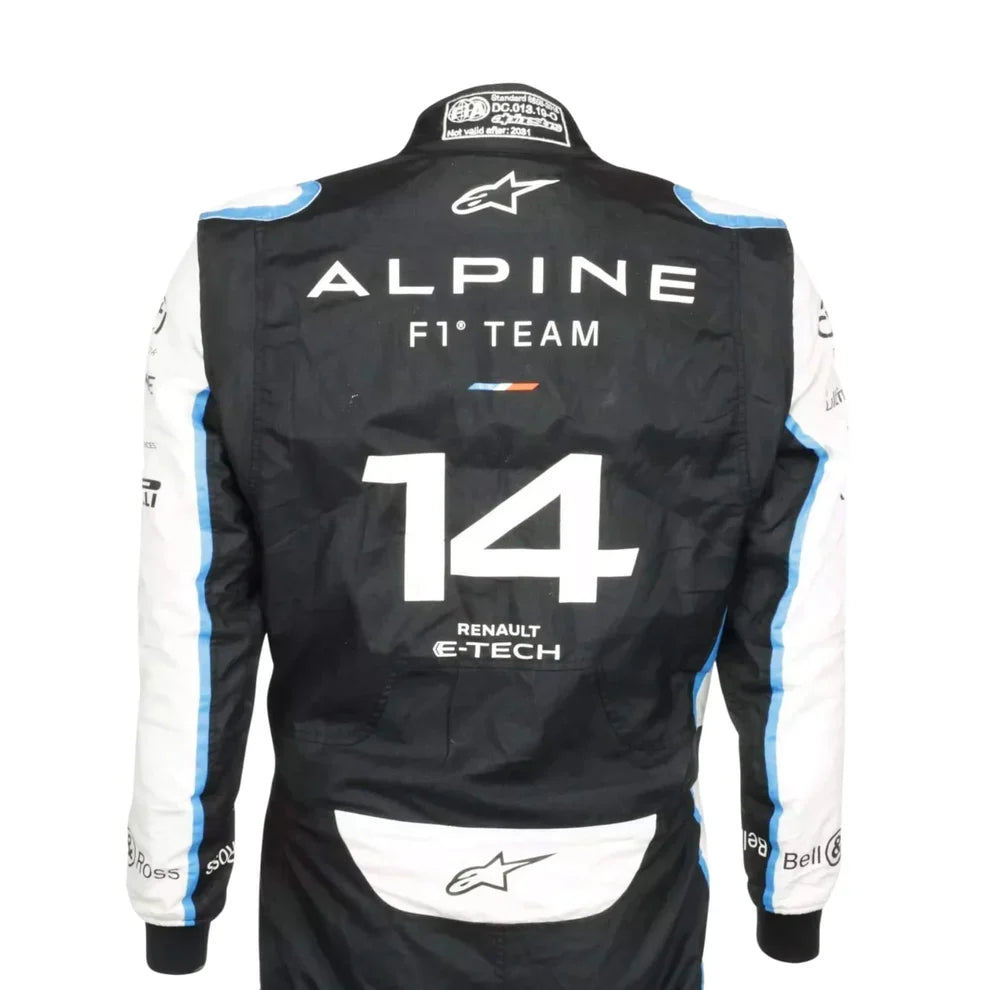 Fernando Alonso 2021 Alpine F1 Racing Suit