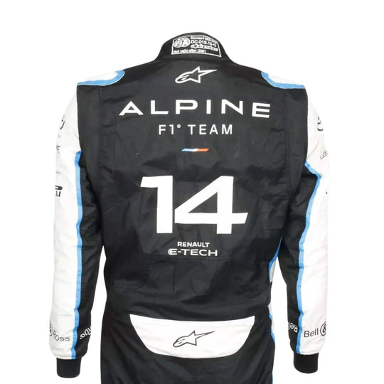 Fernando Alonso 2021 Alpine F1 Racing Suit