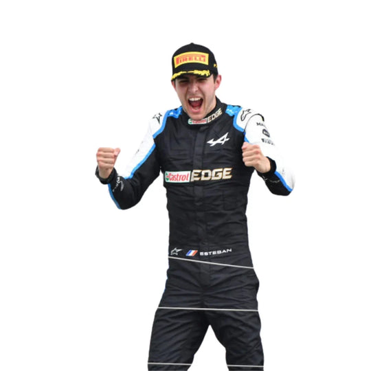 Esteban Ocon 2021 Castrol Alpine F1 Racing Suit