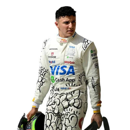 2025 F1 Racing Costume Worn by Isack Hadjar & Liam Lawson – British GP