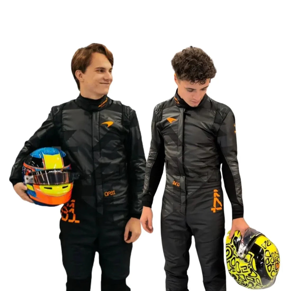 Lando Norris 2025 McLaren Livery Reveal F1 Racing Suit | Speedy Racewear