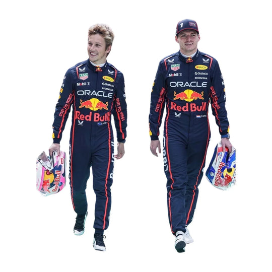 2025 Max Verstappen & Liam Lawson F1 Racing Suit | Speedy Racewear
