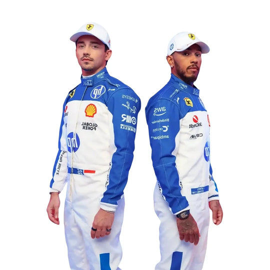 Charles Leclerc 2025 Miami GP Ferrari F1 Racing Suit | Speedy Racewear