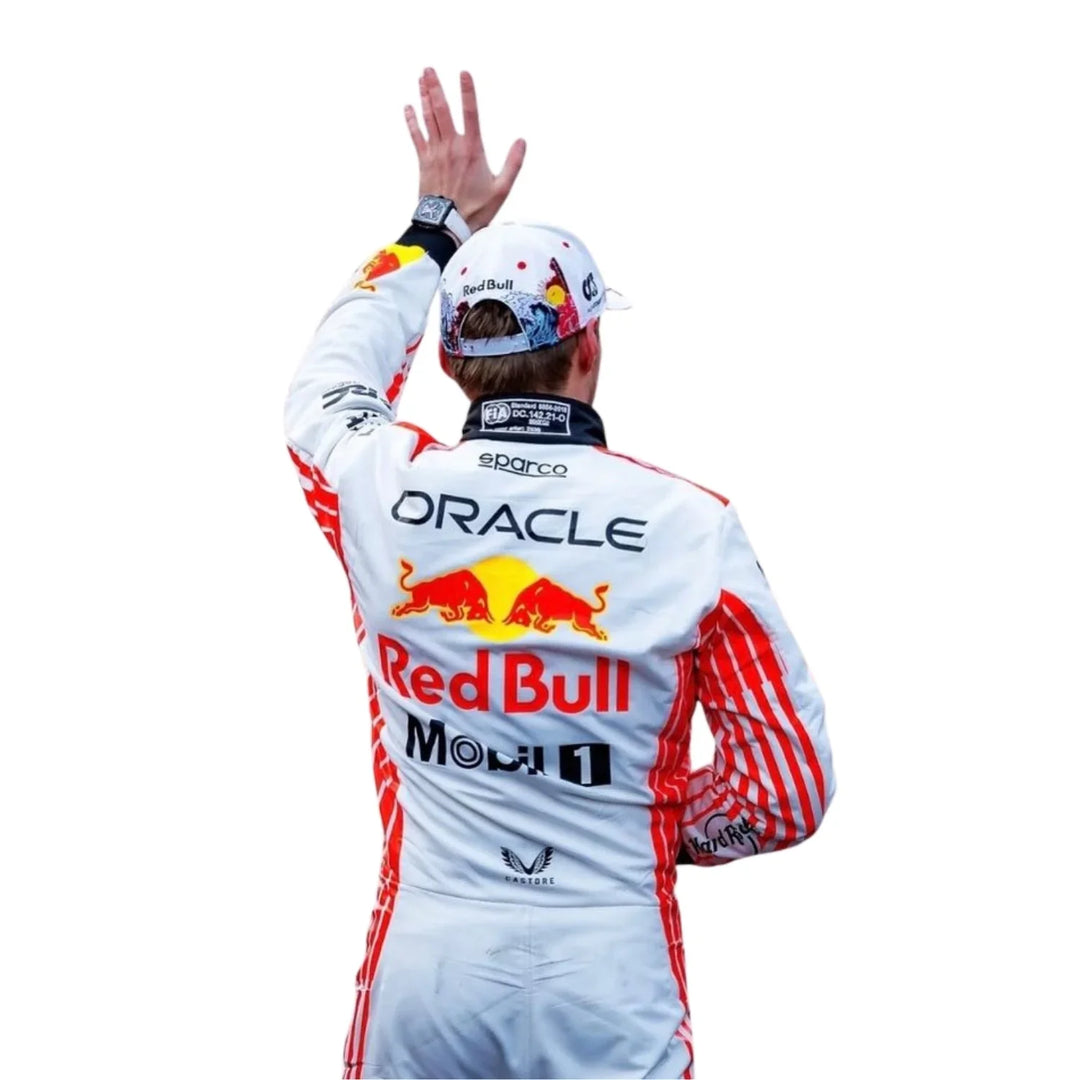 2025 Max Verstappen & Yuki Tsunoda Japanese GP F1 Racing Suit | Speedy Racewear
