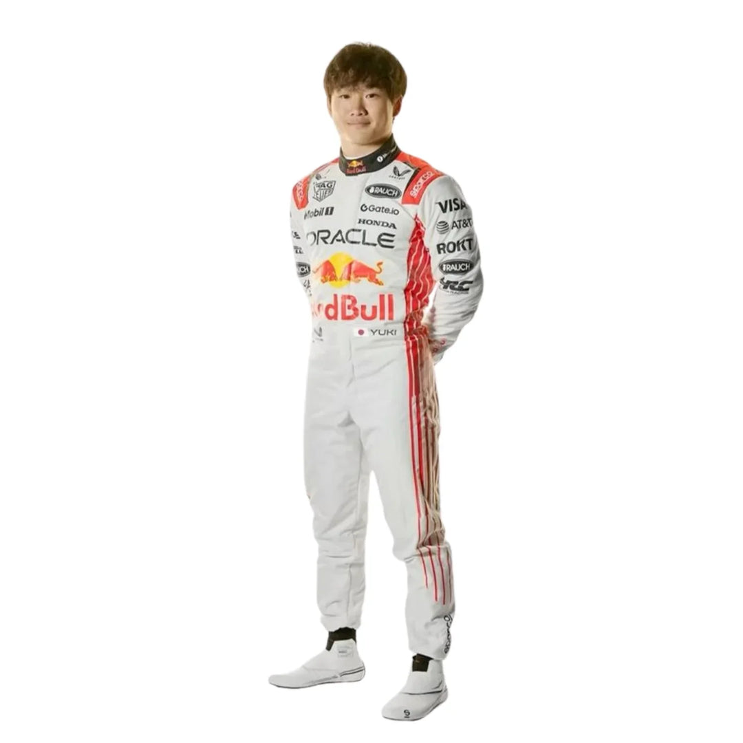 2025 Max Verstappen & Yuki Tsunoda Japanese GP F1 Racing Suit | Speedy Racewear