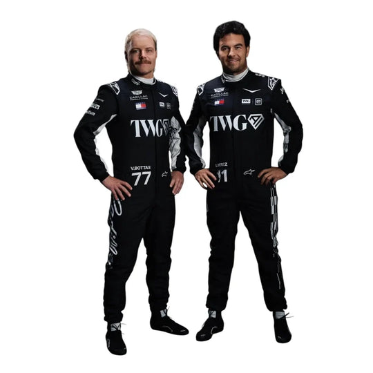 2026 F1 Racing Costume Worn By Valtteri Bottas and Sergio Perez