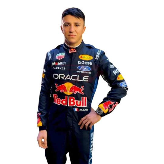 2026 F1 Racing Costume Worn by Isack Hadjar Red Bull | Speedy Racewear