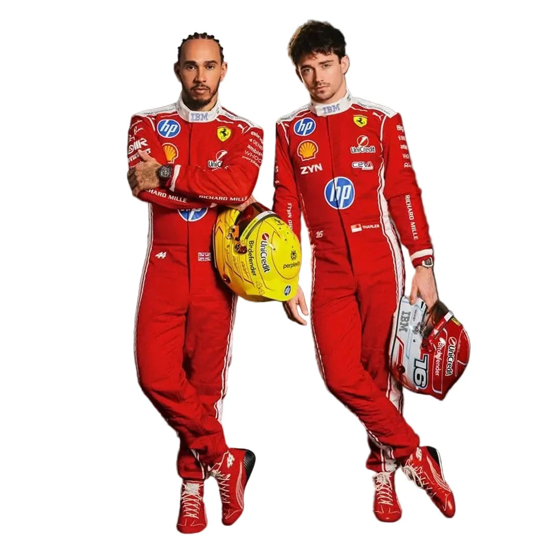 2026 Charles Leclerc & Lewis Hamilton F1 Racing suit | Speedy Racewear
