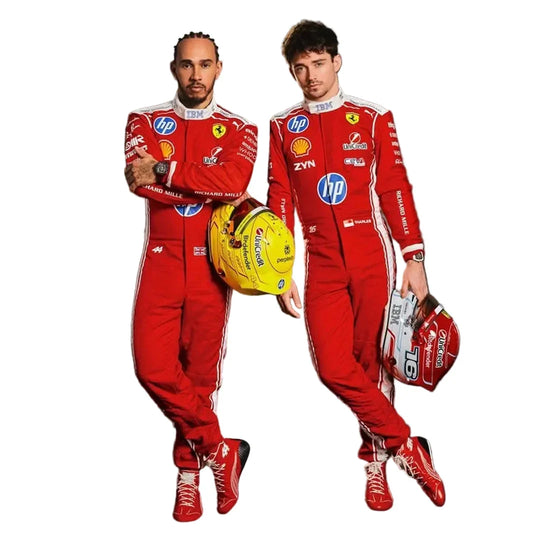 2026 Charles Leclerc & Lewis Hamilton F1 Racing suit | Speedy Racewear