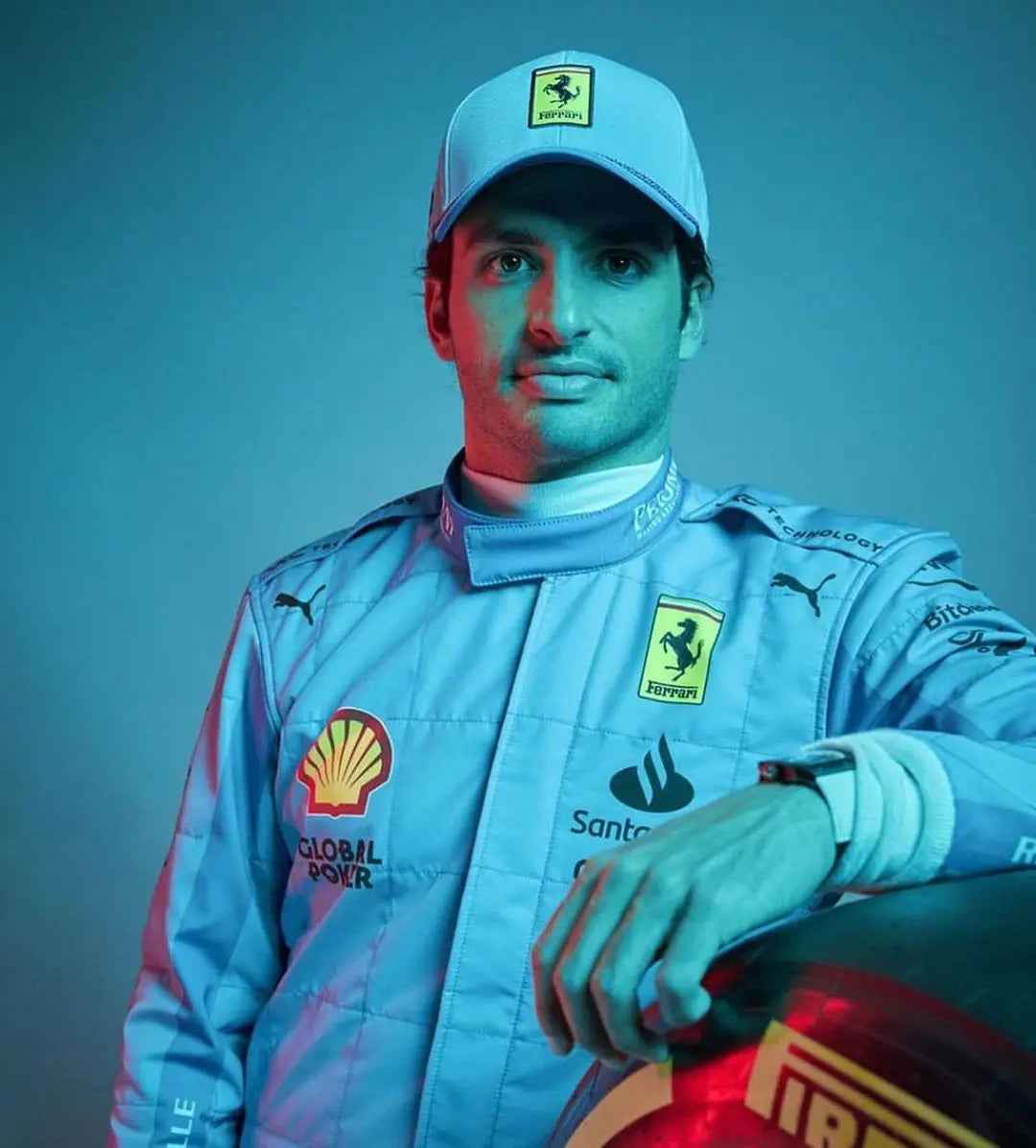 Scuderia Ferrari Carlos Sainz HP Miami GP F1 Race suit 2024