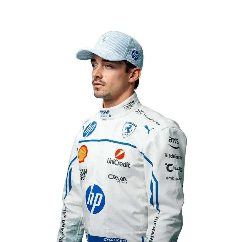 2025 Charles Leclerc Scuderia Ferrari Hp Monaco GP Race Suit