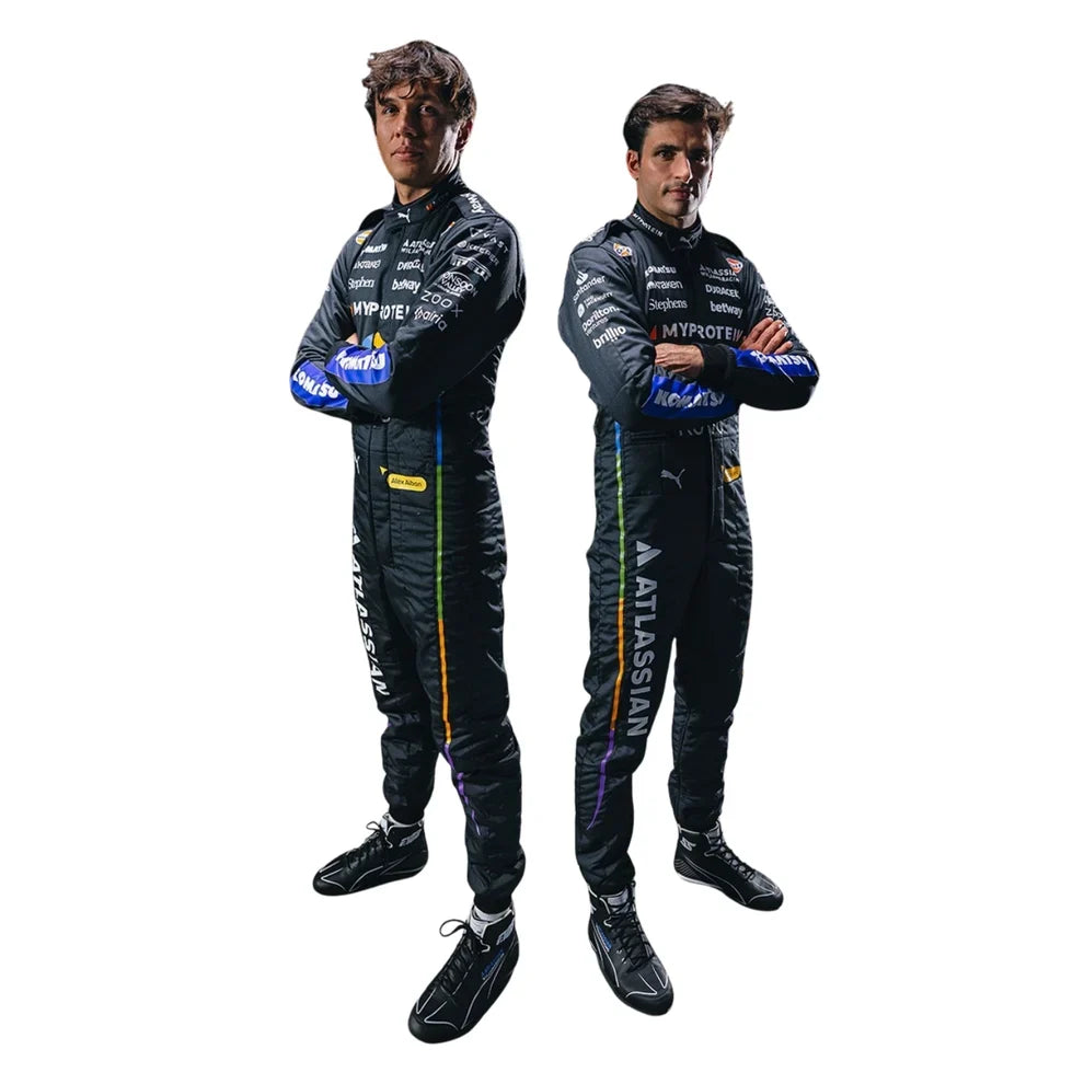 Alexander Albon 2025 Las Vegas GP Williams F1 Racing Suit