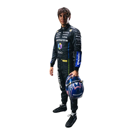 Alexander Albon 2025 Las Vegas GP Williams F1 Racing Suit