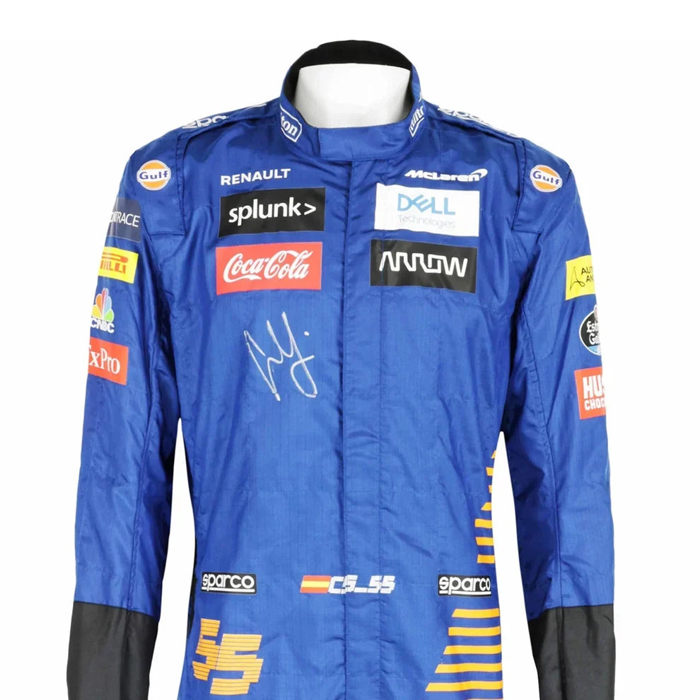 Carlos Sainz 2020 McLaren F1 Racing Suit | Speedy Racewear