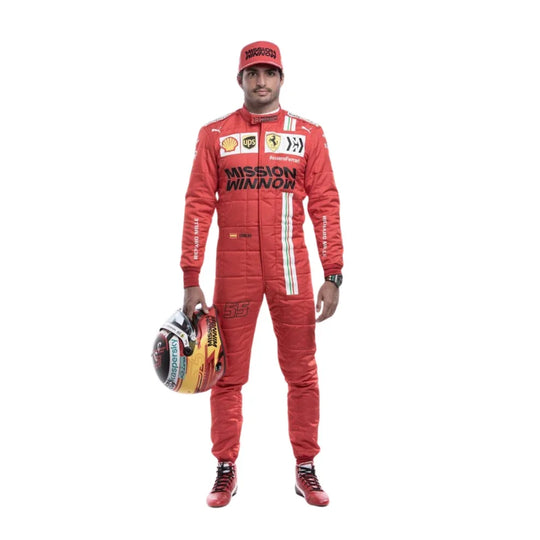Carlos Sainz 2021 Ferrari F1 Race Suit