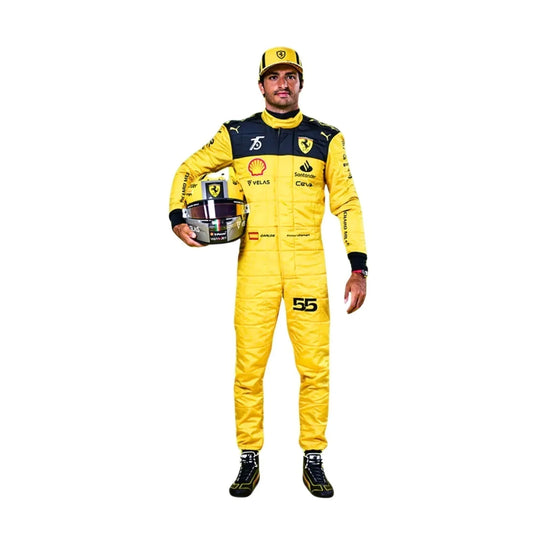 2022 Carlos Sainz 75th Anniversary F1 Racing Suit | Speedy Racewear