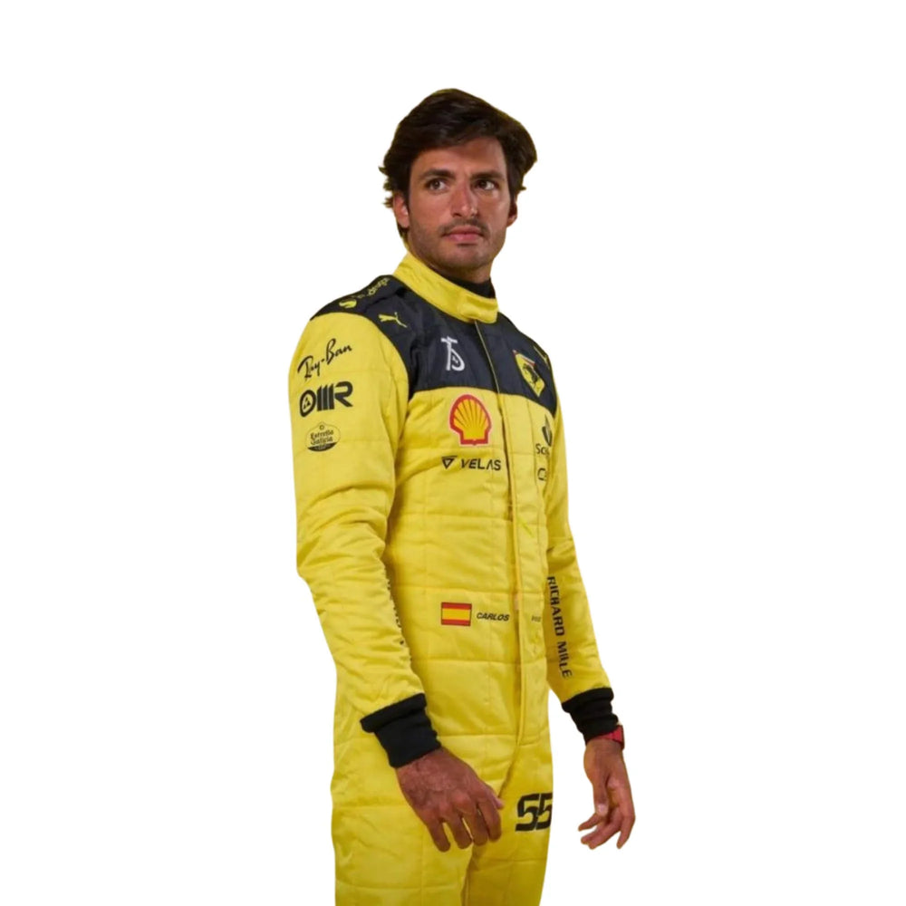 2022 Carlos Sainz 75th Anniversary F1 Racing Suit | Speedy Racewear