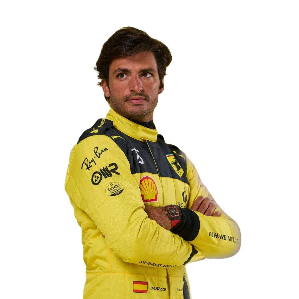 Carlos Sainz Ferrari's 75th anniversary F1 Suit Special Edition