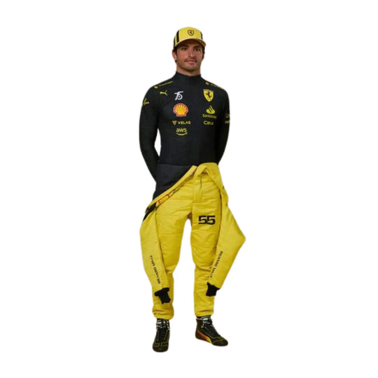 2022 Carlos Sainz 75th Anniversary F1 Racing Suit | Speedy Racewear
