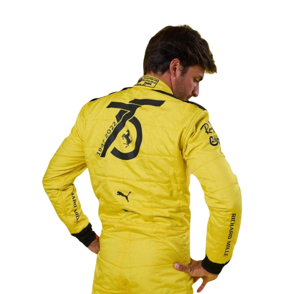 Carlos Sainz Ferrari's 75th anniversary F1 Suit Special Edition