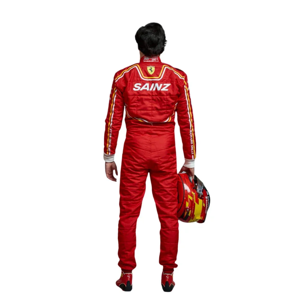 2024 Carlos Sainz Jr. Scuderia Ferrari F1 Race suit