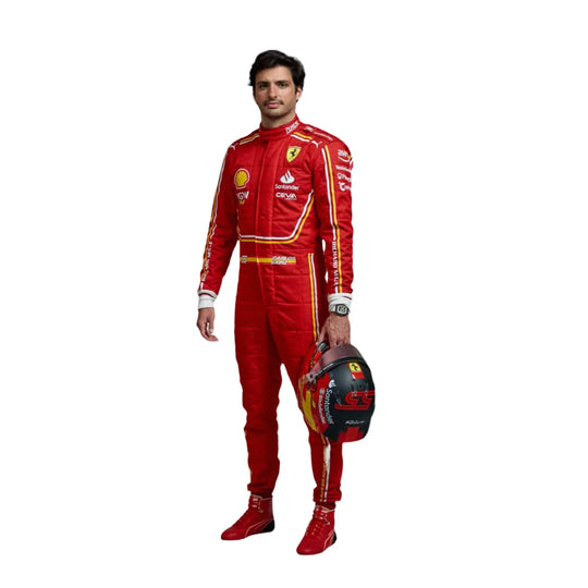 2024 Monaco GP Scuderia Ferrari Hp Carlos Sainz F1 Race Suit