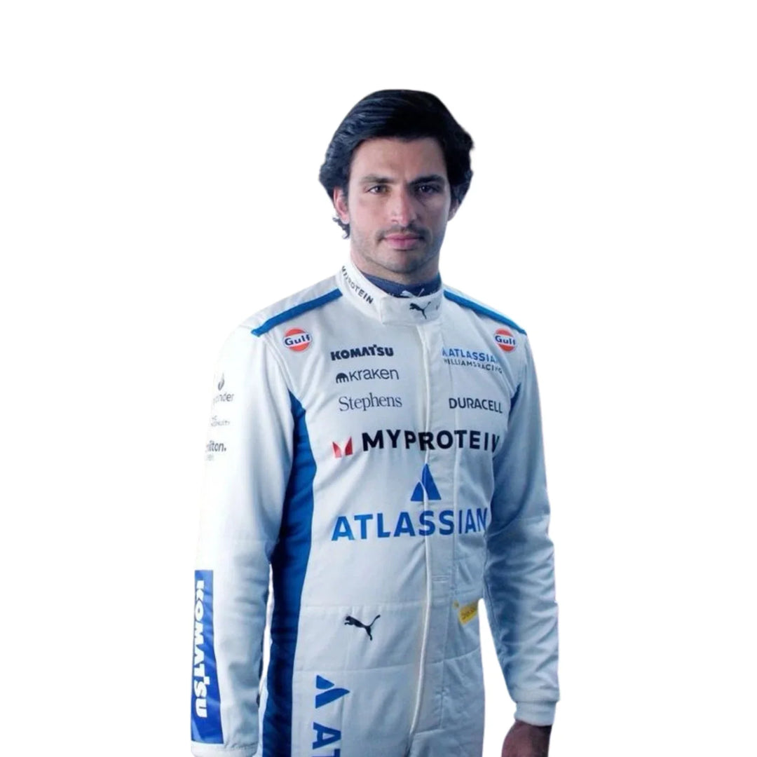 Carlos Sainz 2025 Williams F1 Inspired Race Suit | Speedy Racewear