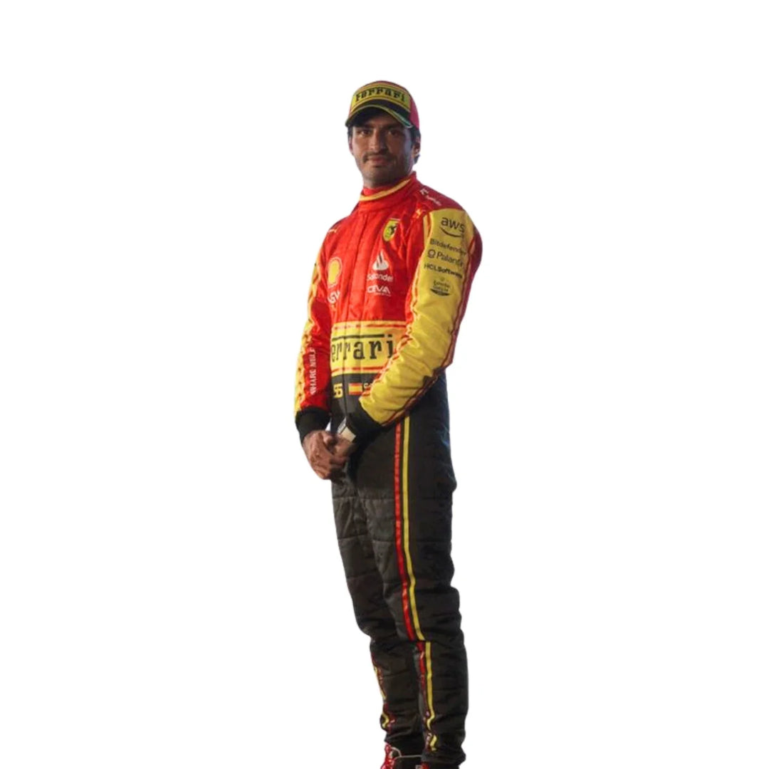 2023 Carlos Sainz Jr Monza Special Edition F1 Racing suit | Speedy Racewear