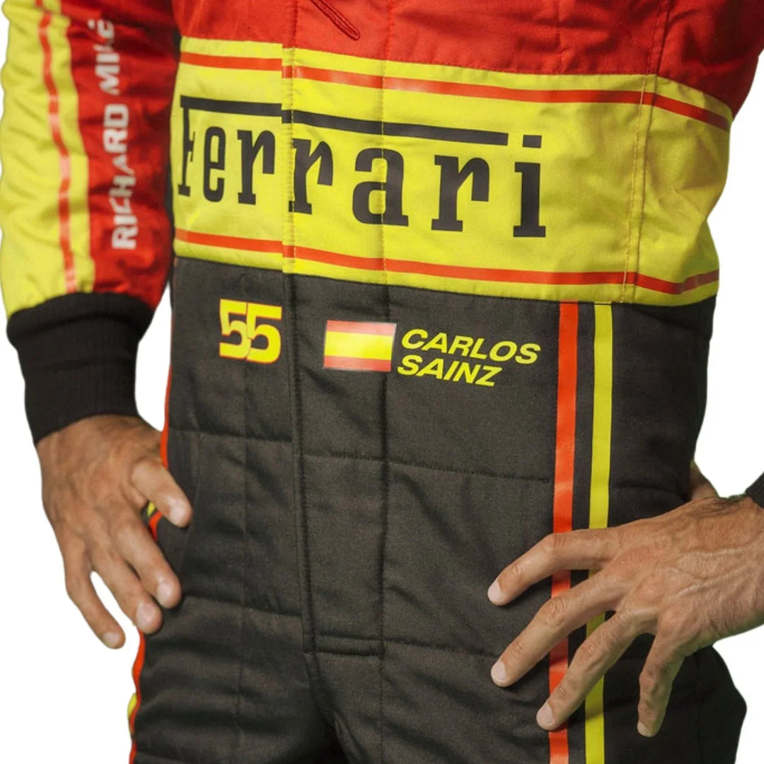2023 Carlos Sainz Jr Monza Special Edition F1 Racing suit | Speedy Racewear