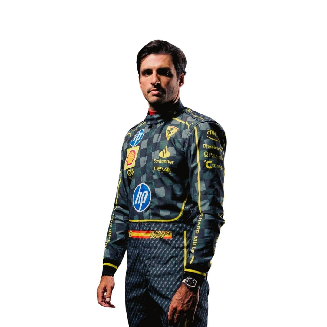 2024 Carlos Sainz Italy GP F1 Racing Suit  | Speedy Racewear