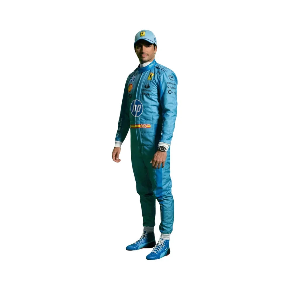 2024 Carlos Sainz Scuderia Ferrari F1 Miami Grand Prix Race Suit