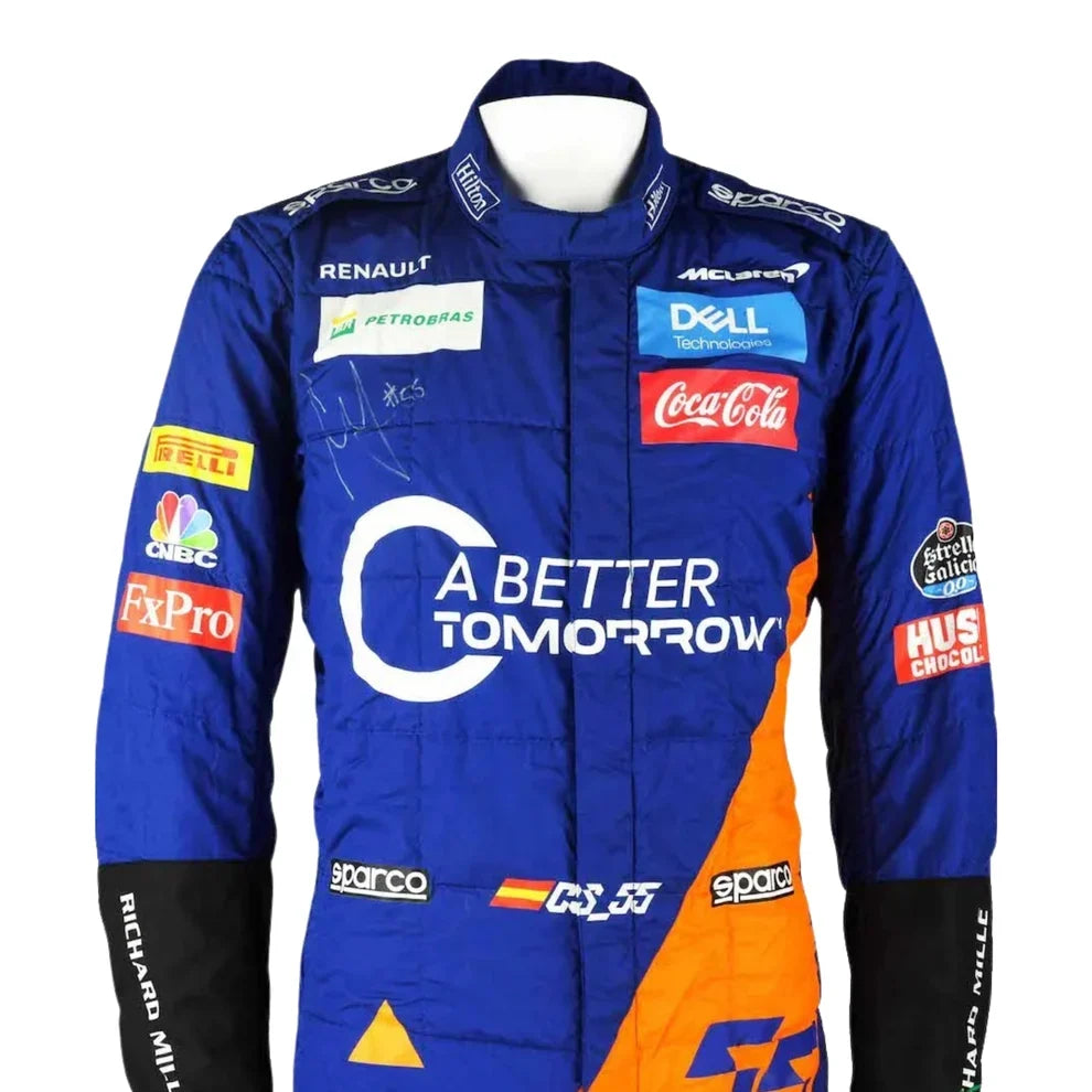 Carlos Sainz 2019 McLaren F1 Racing Suit | Speedy Racewear