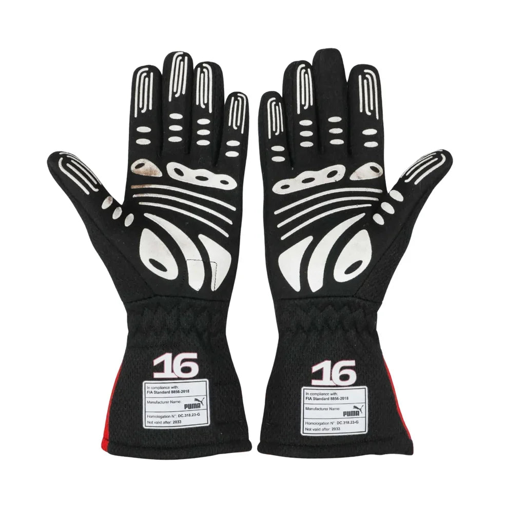 2023 Charles Leclerc Race Scuderia Ferrari F1 Gloves