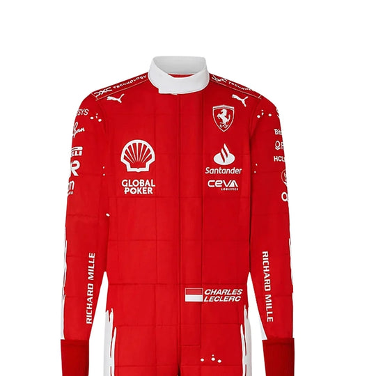 2023 Charles Leclerc las vegas GP special edition Ferrari F1 Race Suit