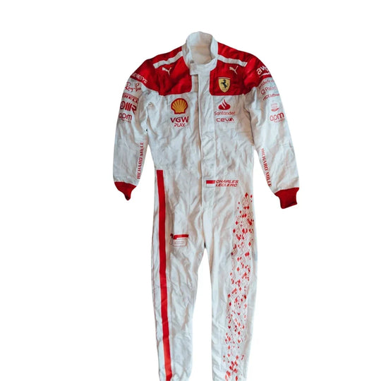 Charles Leclerc 2023 Monaco GP Ferrari F1 Racing Suit | Speedy Raceweargear