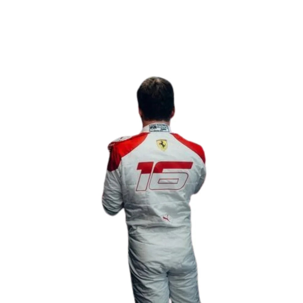 Charles Leclerc 2023 Monaco GP Ferrari F1 Racing Suit | Speedy Raceweargear