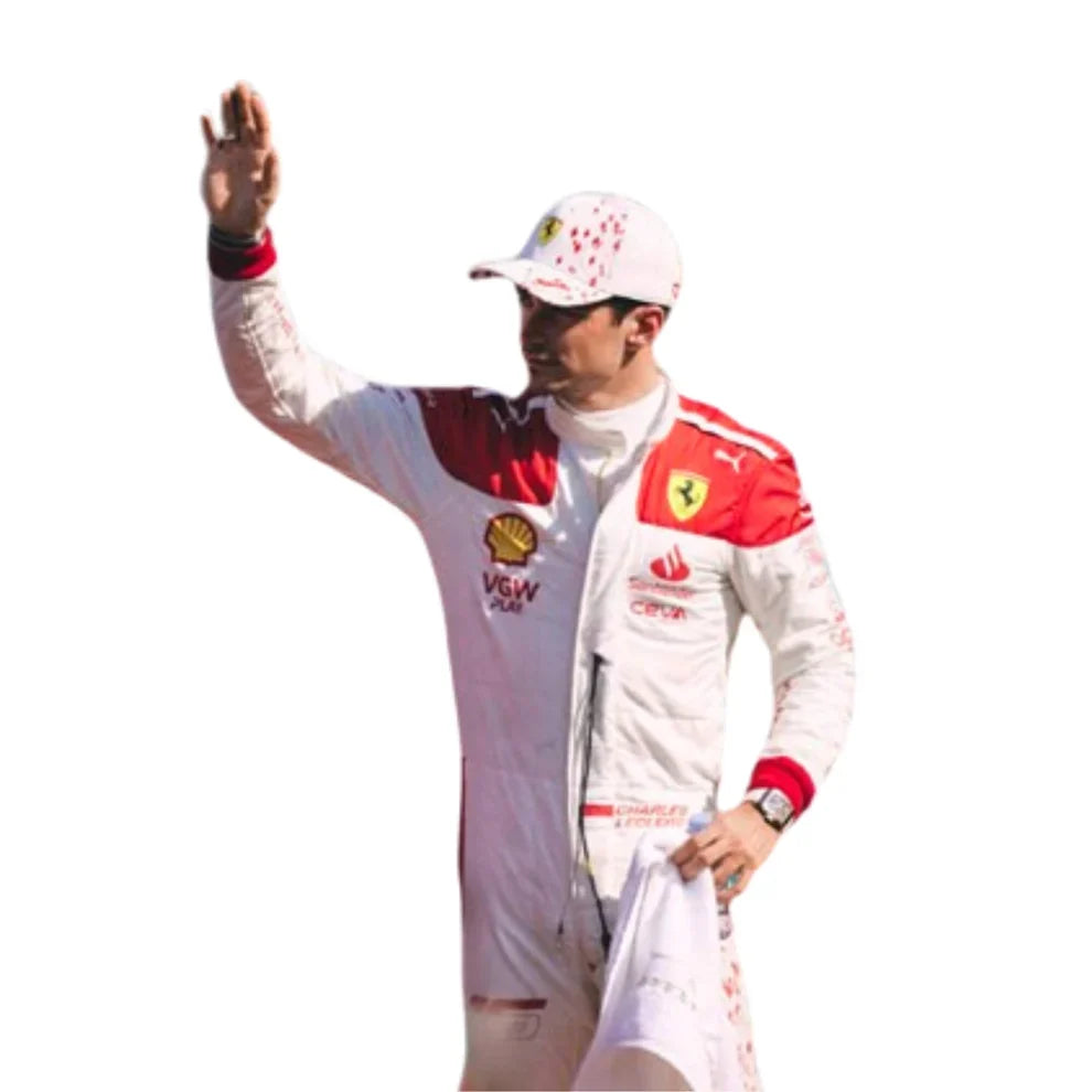 Charles Leclerc 2023 Monaco GP Ferrari F1 Racing Suit | Speedy Raceweargear