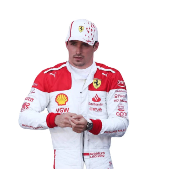 Charles Leclerc 2023 Monaco GP Ferrari F1 Racing Suit | Speedy Raceweargear