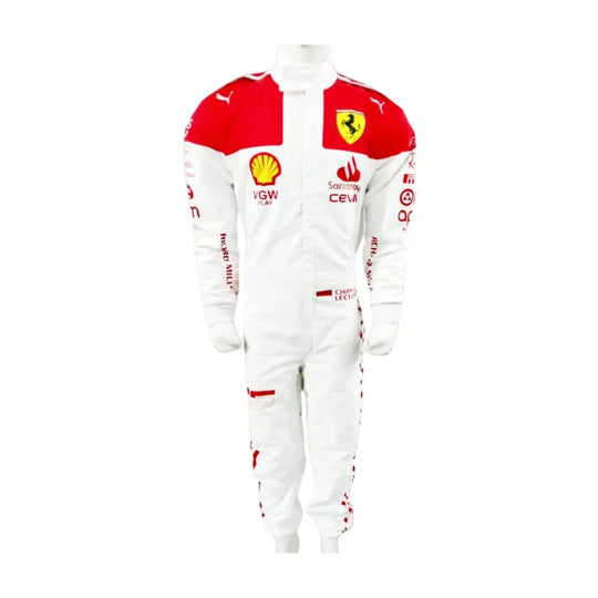 Charles Leclerc 2023 Monaco GP Ferrari F1 Racing Suit | Speedy Raceweargear