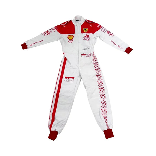 Charles Leclerc 2023 Monaco GP Ferrari F1 Racing Suit | Speedy Raceweargear